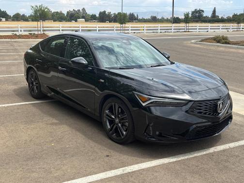 Black 2025 Acura Integra w/A-Spec Tech Package