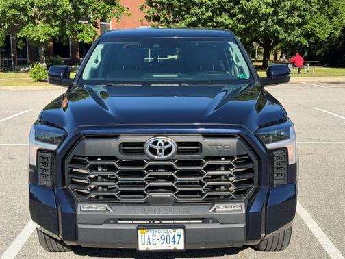 Blue 2022 Toyota Tundra SR5
