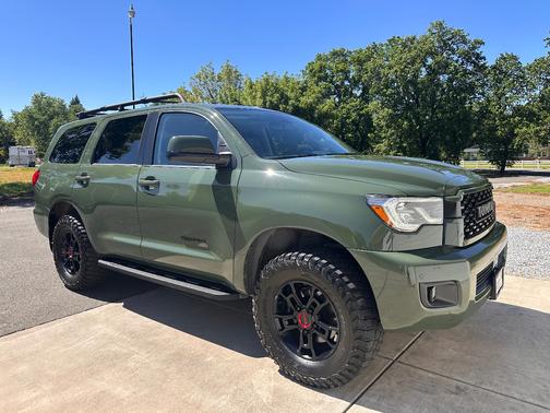Green 2020 Toyota Sequoia TRD Pro