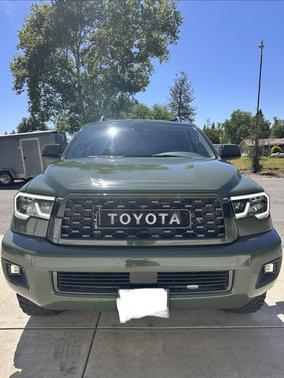 Green 2020 Toyota Sequoia TRD Pro