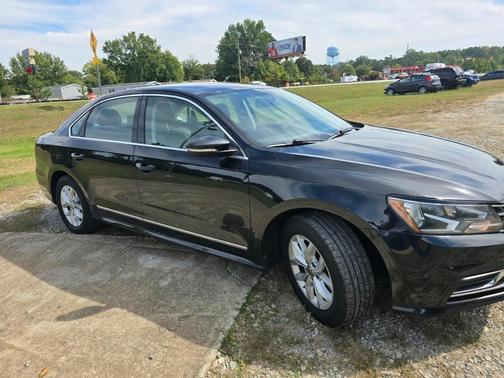 Black 2017 Volkswagen Passat 1.8T S