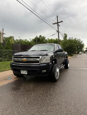 Blue 2008 Chevrolet Silverado 1500 LTZ Crew Cab