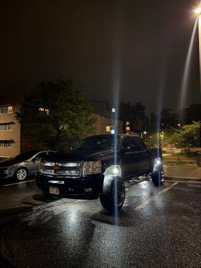 Blue 2008 Chevrolet Silverado 1500 LTZ Crew Cab