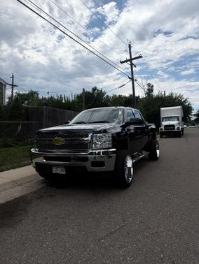 Blue 2008 Chevrolet Silverado 1500 LTZ Crew Cab