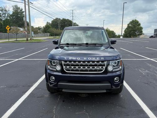 Blue 2016 Land Rover LR4 HSE
