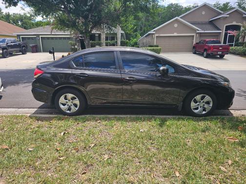 Brown 2014 Honda Civic LX