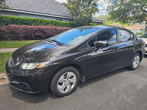 Brown 2014 Honda Civic LX