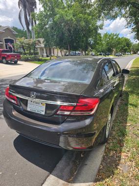 Brown 2014 Honda Civic LX
