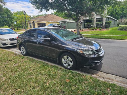 Brown 2014 Honda Civic LX