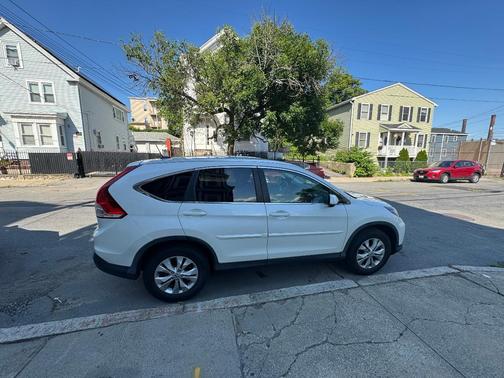White 2013 Honda CR-V EX-L w/Navigation