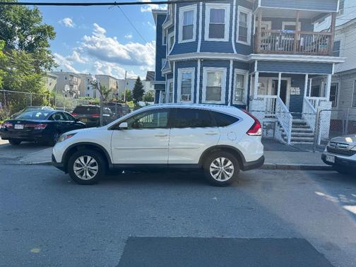 White 2013 Honda CR-V EX-L w/Navigation