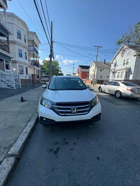 White 2013 Honda CR-V EX-L w/Navigation