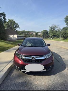 Red 2017 Honda CR-V EX-L