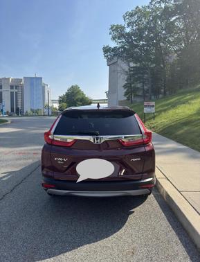 Red 2017 Honda CR-V EX-L