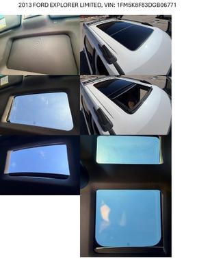 White 2013 Ford Explorer Limited