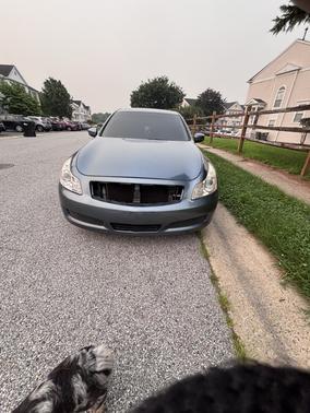 Blue 2009 INFINITI G37 x