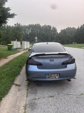 Blue 2009 INFINITI G37 x