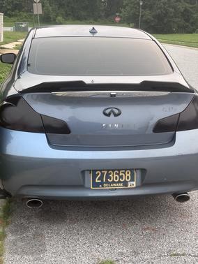 Blue 2009 INFINITI G37 x