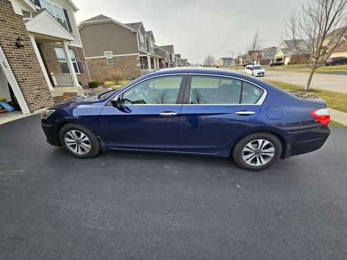 Blue 2013 Honda Accord LX