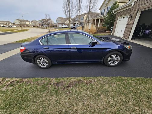 Blue 2013 Honda Accord LX