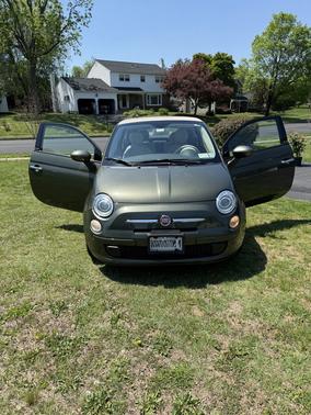 Green 2013 FIAT 500C Pop