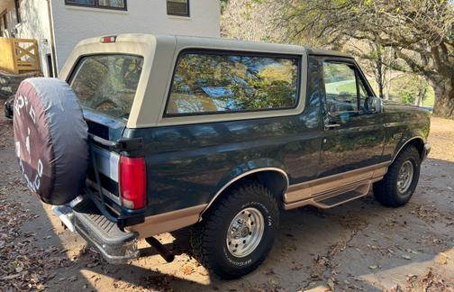 Green 1995 Ford Bronco Eddie Bauer