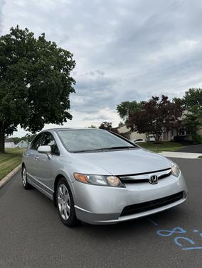 Silver 2007 Honda Civic LX