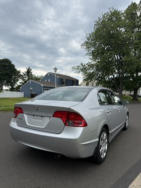 Silver 2007 Honda Civic LX