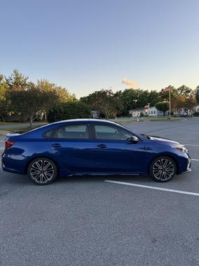 Blue 2021 Kia Forte GT