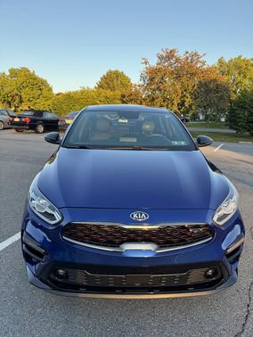 Blue 2021 Kia Forte GT