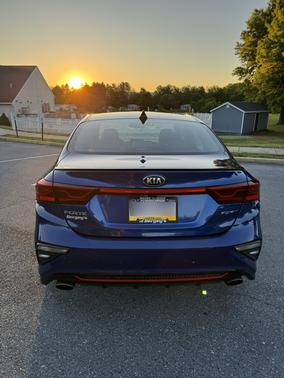 Blue 2021 Kia Forte GT