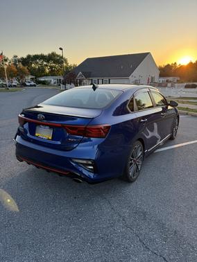 Blue 2021 Kia Forte GT