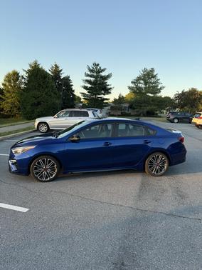 Blue 2021 Kia Forte GT
