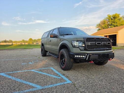 Green 2014 Ford F-150 XLT