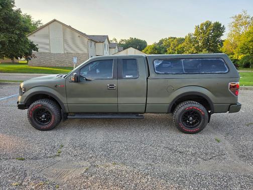 Green 2014 Ford F-150 XLT