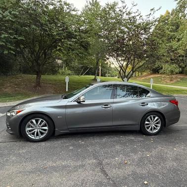 Gray 2016 INFINITI Q50 3.0T Premium