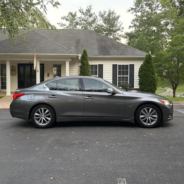 Gray 2016 INFINITI Q50 3.0T Premium
