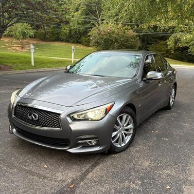 Gray 2016 INFINITI Q50 3.0T Premium