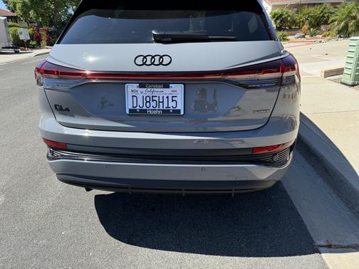 Gray 2024 Audi Q4 e-tron 55 Prestige