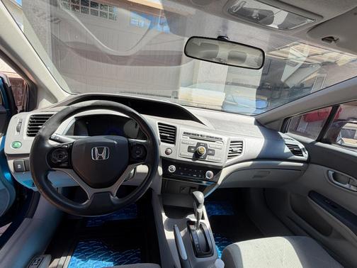 Blue 2012 Honda Civic LX