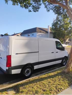 White 2023 Mercedes-Benz Sprinter 2500 Standard Roof