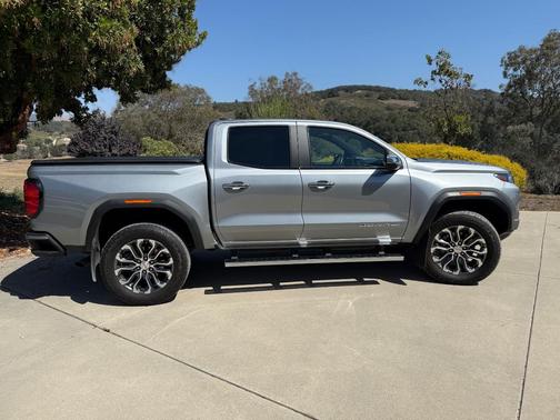 Silver 2023 GMC Canyon Denali