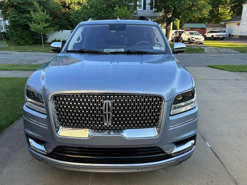 Blue 2019 Lincoln Navigator Black Label