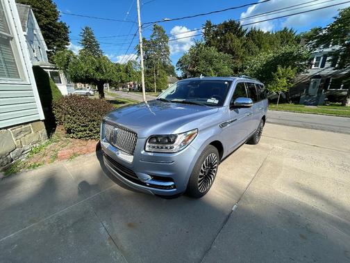 Blue 2019 Lincoln Navigator Black Label