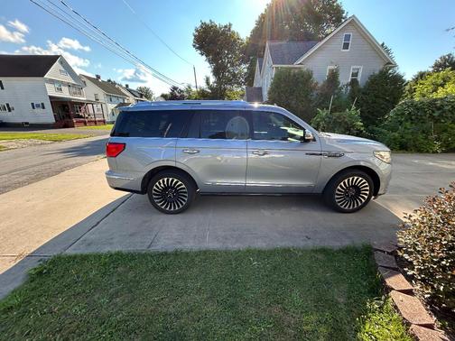 Blue 2019 Lincoln Navigator Black Label
