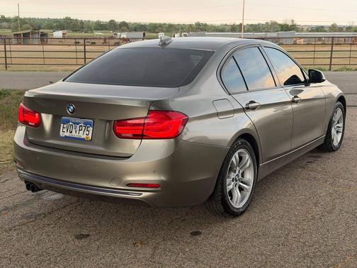 Beige 2016 BMW 328 i xDrive