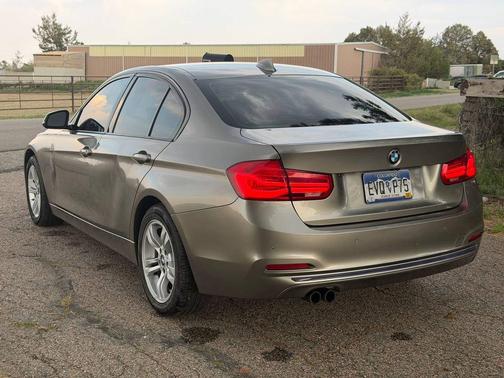Beige 2016 BMW 328 i xDrive