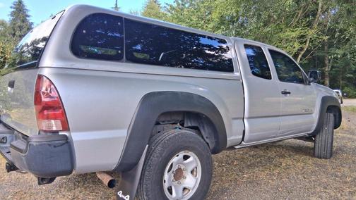 Silver 2007 Toyota Tacoma Access Cab