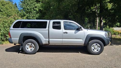 Silver 2007 Toyota Tacoma Access Cab