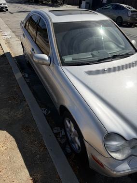 Silver 2001 Mercedes-Benz C-Class C320